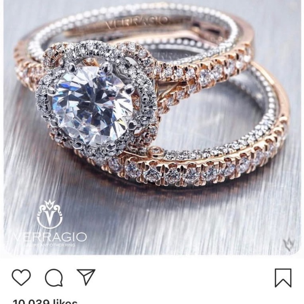Verragio Inspired Wedding Band Couture-0444W